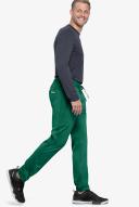 Cherokee Workwear Revolution Men's 5-Pocket Stretch Jogger Scrub Pants in Hunter | Size XL Polyester/rayon/spandex