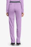 Cherokee Workwear Revolution Women's 5-Pocket Stretch Drawstring Cargo Scrub Pants in Purple Freesia/pewter | Size 3x Polyester/rayon/spandex