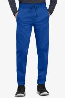 Cherokee Ww012t Men's Natural Rise Jogger,78% Polyester / 20 % Rayon / 2% Spandex Twill - Royal, L