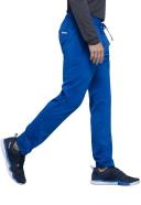 Cherokee Ww012t Men's Natural Rise Jogger,78% Polyester / 20 % Rayon / 2% Spandex Twill - Royal, L