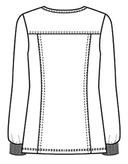 Cherokee Ww310 Snap Front Warm-Up Jacket, 78% Poly 20% Rayon, 2% Spandex , Warm Up Jacket, WW Revolution - Electric Pink, 4XL