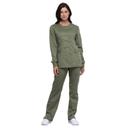 Cherokee Ww310 Snap Front Warm-Up Jacket, 78% Poly 20% Rayon, 2% Spandex , Warm Up Jacket, WW Revolution - Electric Pink, 4XL