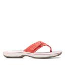 Cloudsteppers by Clarks Women's Sandals & Flip Flops Breeze Sea - Color: Bright Coral - 8 Medium US