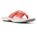 Cloudsteppers by Clarks Women's Sandals & Flip Flops Breeze Sea - Color: Bright Coral - 8 Medium US