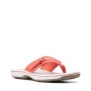 Cloudsteppers by Clarks Women's Sandals & Flip Flops Breeze Sea - Color: Bright Coral - 8 Medium US