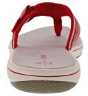 Cloudsteppers by Clarks Women's Sandals & Flip Flops Breeze Sea - Color: Silver Synthetic - 11 Medium US