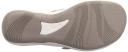 Cloudsteppers by Clarks Women's Sandals & Flip Flops Breeze Sea - Color: Silver Synthetic - 11 Medium US