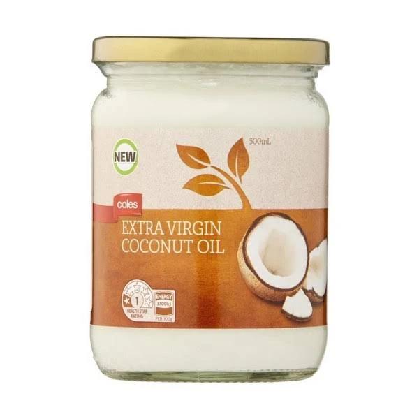 Coles Extra Virgin Coconut Oil 500ml