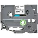 Compatible 5 x PT9700PC Brother PT-9700PC P-Touch Tape 12mm Black Text On Silver Tape