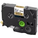 Compatible 5 x PTD450 Tape Brother PT-D450 18mm Black Text On Green Laminated Tape