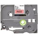 Compatible 5 x PTE550WVP Brother PT-E550WVP P-Touch Tape 9mm Black Text On Clear Tape