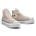 Converse Chuck Taylor All Star Lift Platform Seasonal Color Papyrus Black (Women's)