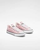 Converse Chuck Taylor All Star Rave Festival Fashion Junior Low Top Decade Pink Sneakers