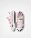 Converse Chuck Taylor All Star Rave Festival Fashion Junior Low Top Decade Pink Sneakers