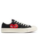 Converse Comme Des Garcons x Chuck Taylor All Star Hi 'Play' Sneakers | Black | Men's Size 6.5