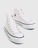 Converse Womens Chuck Taylor All Star Lift Seasonal Colour High Top Decade Pink Sneakers