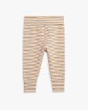 Country Road Boys Organically Grown Cotton Stripe Soft Pants Camel Stripe in Size 3-6 Months