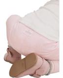 Country Road Girls Organically Grown Cotton Solid Rib Legging Light Pink in Size 12-18 Months