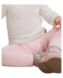 Country Road Girls Organically Grown Cotton Solid Rib Legging Light Pink in Size 12-18 Months