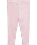 Country Road Girls Organically Grown Cotton Solid Rib Legging Light Pink in Size 12-18 Months