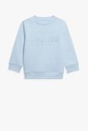 Country Road Girls Verified Australian Heritage Sweat Pale Blue in Size 3-6 Months | 100% Cotton