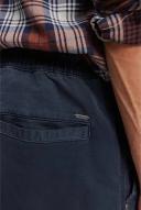 Country Road Men's Tapered Fit Organically Grown Cotton Vintage Wash Woven Jogger Pants Navy in Size 36