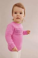Country Road Verified Australian Heritage Sweat Mtlc Fuchsia in Size 12-18 Months | 100% Cotton