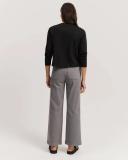 Country Road Women's Australian Slim Fit Long Sleeve Top Black in Size XL | 100% Cotton