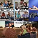 CredevZone GD10 Retro Game Console TV HD Output Plug and Play Games Console Stick Video Gaming Consoles Preinstalled Emuelec 2 Controllers 64GB