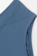 Cupshe Blue Front Bralette and Asymmetric High Waist Set - Blue,S
