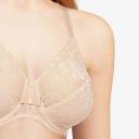 David Jones Chantelle Day to Night Covering Underwire Bra in Porcelain Pink, Size 16F