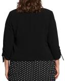 David Jones Estelle Thea Bow Sleeve Jacket in Nude, Size 16 AU