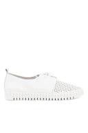 David Jones Midas Husto Bright Emerald White Sole Patent Leather in Green, Size 40 EU