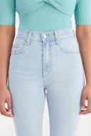 David Jones Nobody Denim Frankie High Rise Stretch Ankle Jean in Cooling Blue, Size 34 in