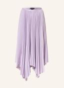 David Jones Polo Ralph Lauren Pleated Georgette Handkerchief Skirt in Purple, Size 0 US