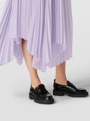 David Jones Polo Ralph Lauren Pleated Georgette Handkerchief Skirt in Purple, Size 4 US