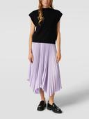 David Jones Polo Ralph Lauren Pleated Georgette Handkerchief Skirt in Purple, Size 4 US