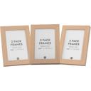Design House Regent Photo Frame 3 Pack 4" x 6" - Oak