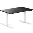 Desky Dual Hardwood Sit Stand Desk - Red Oak / Grey - 1800x750mm - AfterPay & zipPay Available