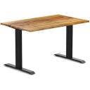 Desky Dual Hardwood Sit Stand Desk - Red Oak / Grey - 1800x750mm - AfterPay & zipPay Available