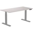 Desky Dual Hardwood Sit Stand Desk - Red Oak / Matte Black - 1500x750mm - AfterPay & zipPay Available