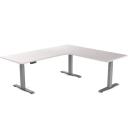 Desky Dual Hardwood Sit Stand Desk - Red Oak / Matte Black - 1800x750mm - AfterPay & zipPay Available