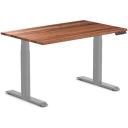 Desky Dual Hardwood Sit Stand Desk - Red Oak / Matte Black - 1800x750mm - AfterPay & zipPay Available