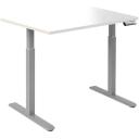 Desky Dual Hardwood Sit Stand Desk - Red Oak / Matte Black - 1800x750mm - AfterPay & zipPay Available