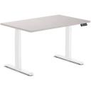 Desky Dual Hardwood Sit Stand Desk - Red Oak / Matte Black - 1800x750mm - AfterPay & zipPay Available