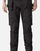 Dickies Mens Holster Universal Flexible Work Trousers Black 34R Cotton Polyester Elastane Mens Work Trousers