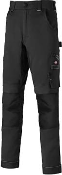 Dickies Universal Flex Knee Pad Grey/Black Trousers Mens Workwear Bottoms TR2011 GYB