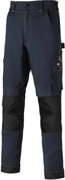 Dickies Universal Flex Knee Pad Navy/Black Trousers Mens Workwear Bottoms TR2011 NVB
