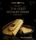 DMC Fins Elite Max - 21kt Medalist Series Gold Size XXS
