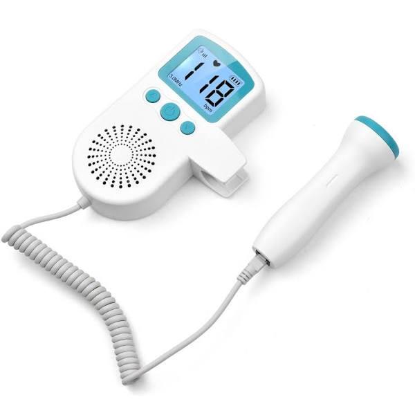 Doppler Baby Heart Beat Monitor LCD Screen Fetus-voice Meter For Pregnancy Handheld No Radiation Fetal Heart Beat Detector